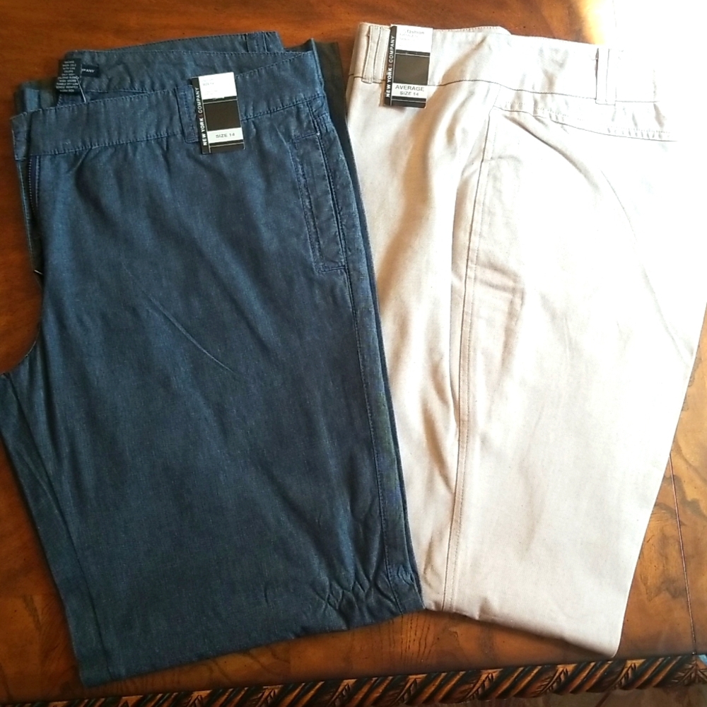 Lot of 2, New Women's Pants Size 14